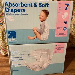 Size 7 Diapers 76 Count 