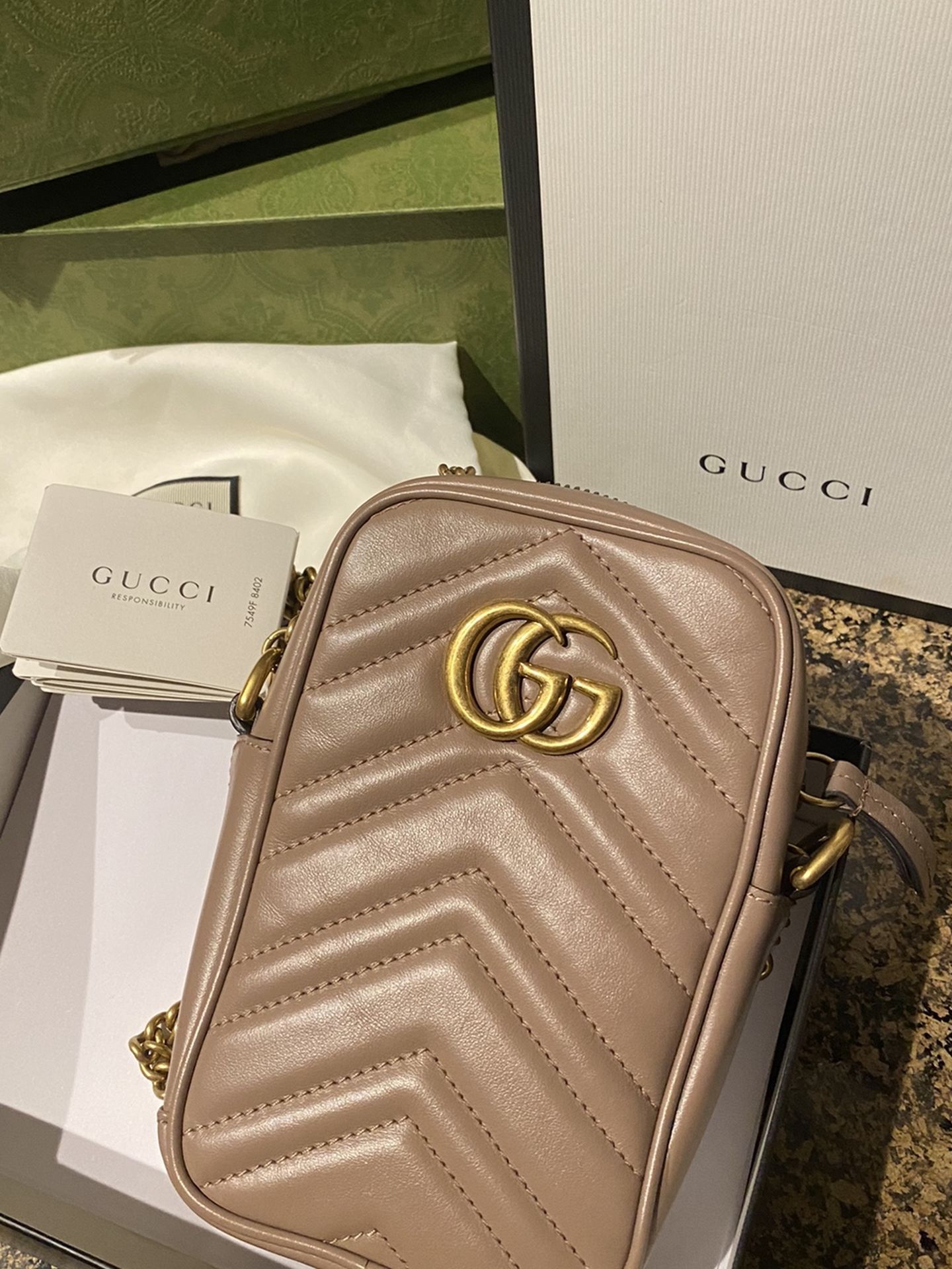 New Gucci Marmont mini bag