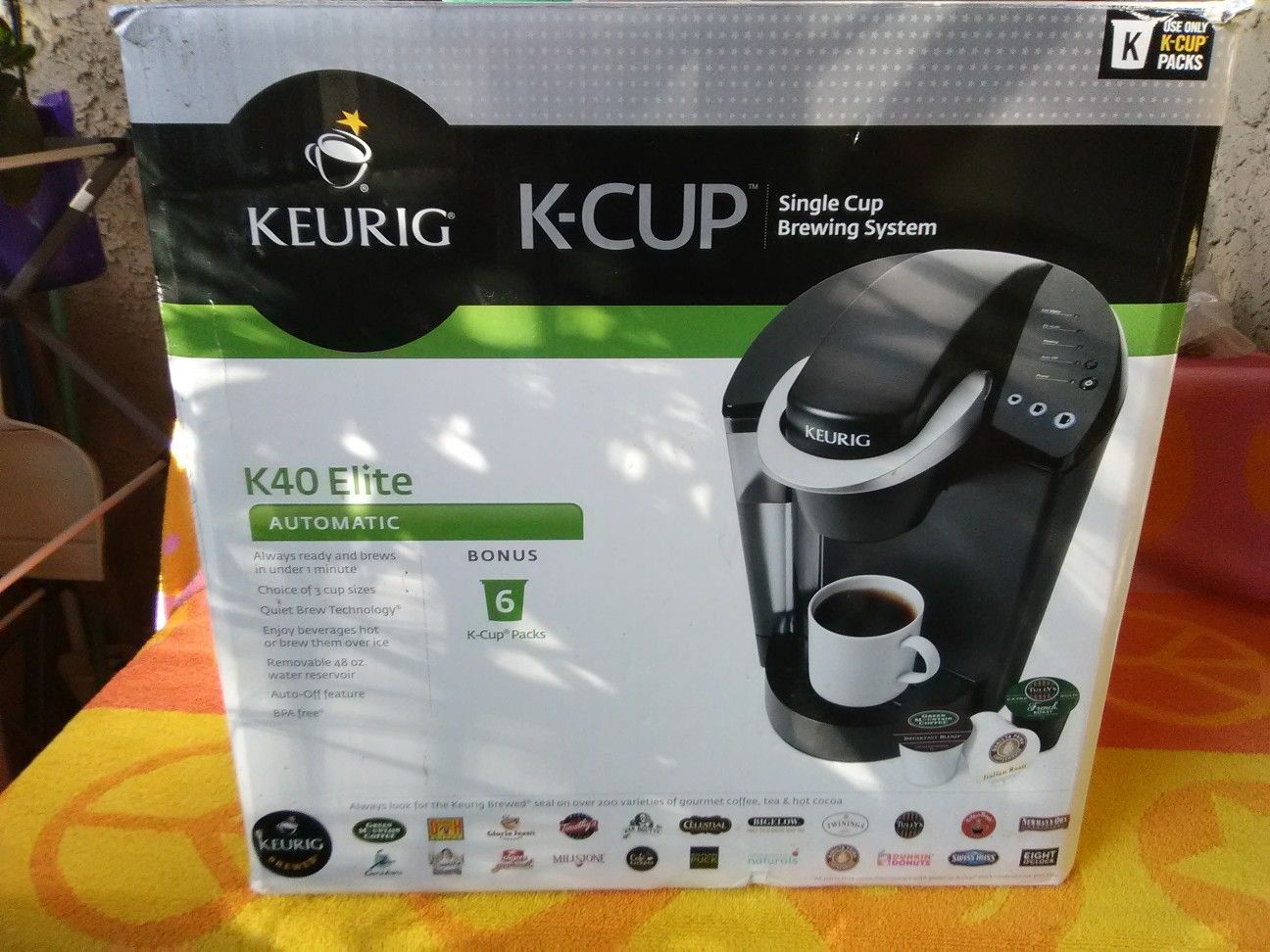Keurig K-Cup K-40 Elite Automatic coffee brewer