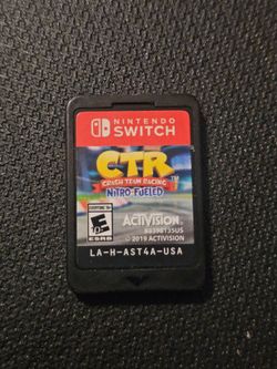 Switch Game- Ceash Bandicoot Team Racing