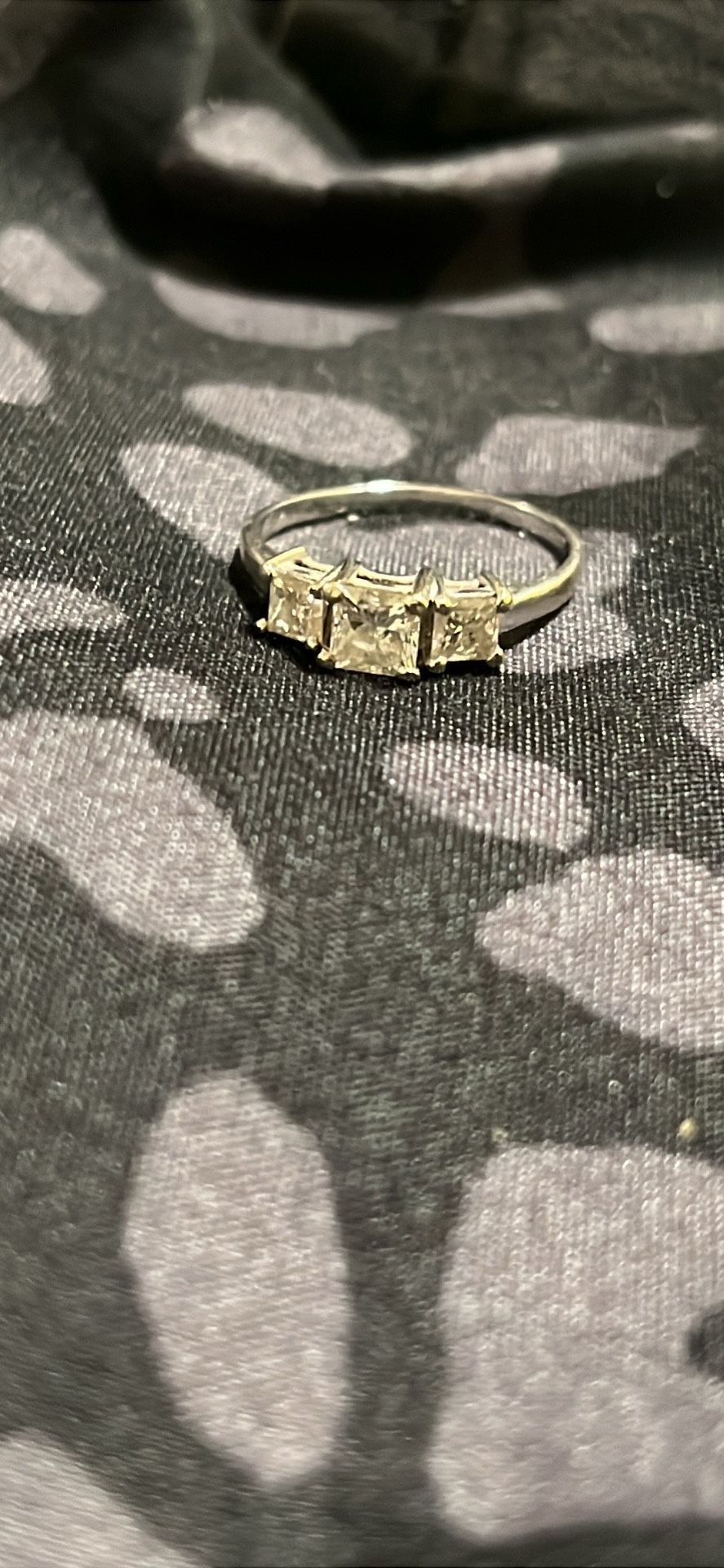 3 Stone  Engagement Ring