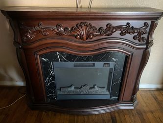 Built in fire place