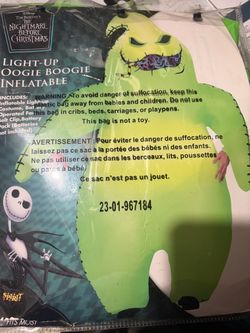 Oogie boogie costume