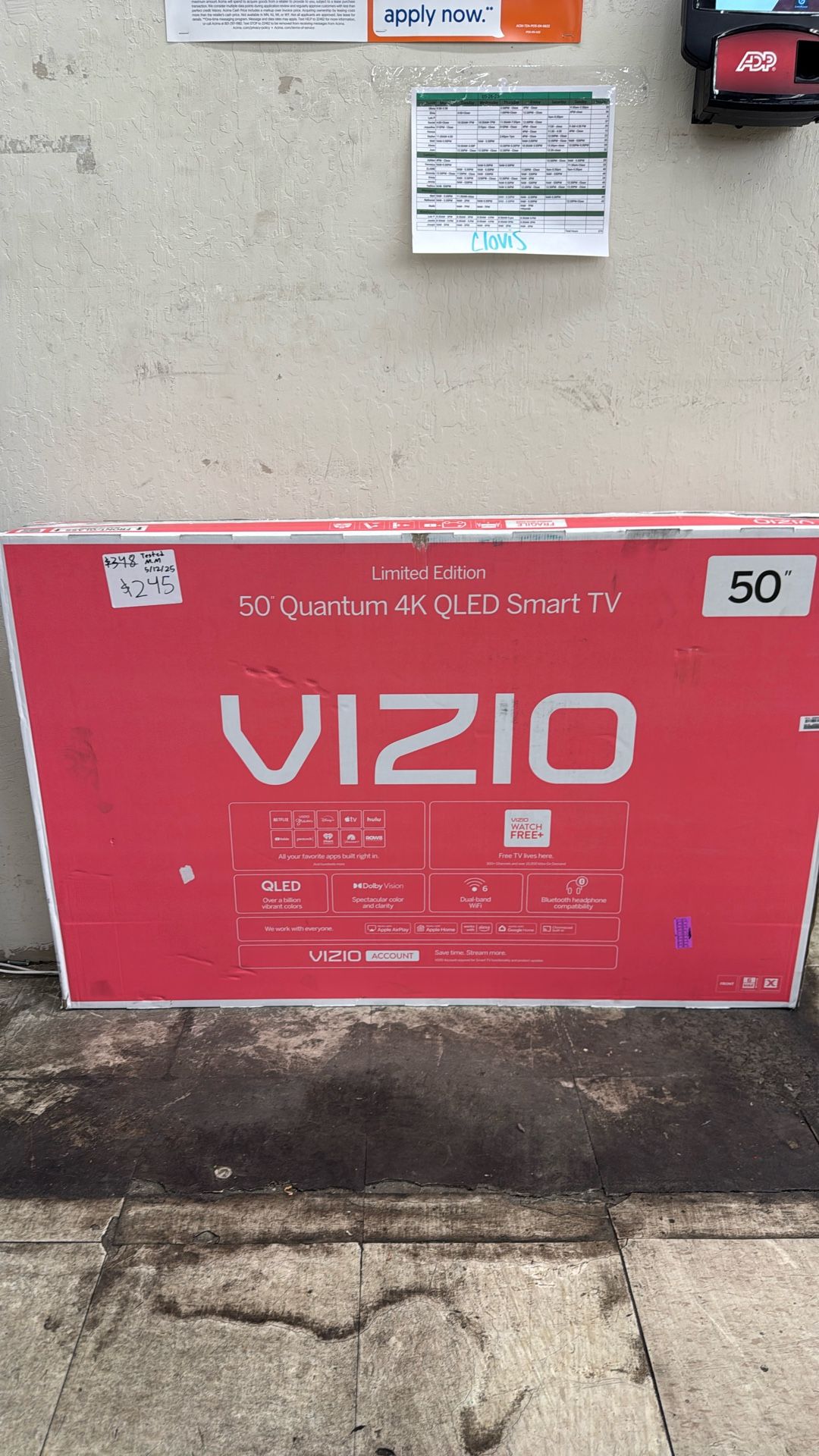 50” Vizio