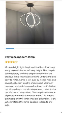 Very NICE Modern Lamps