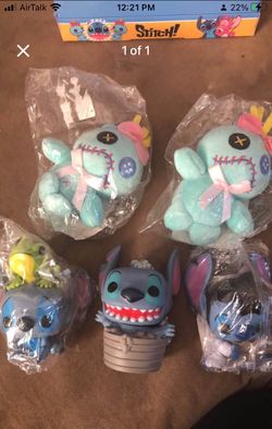 Disney Stitch Plush and Funko Pop Bundle