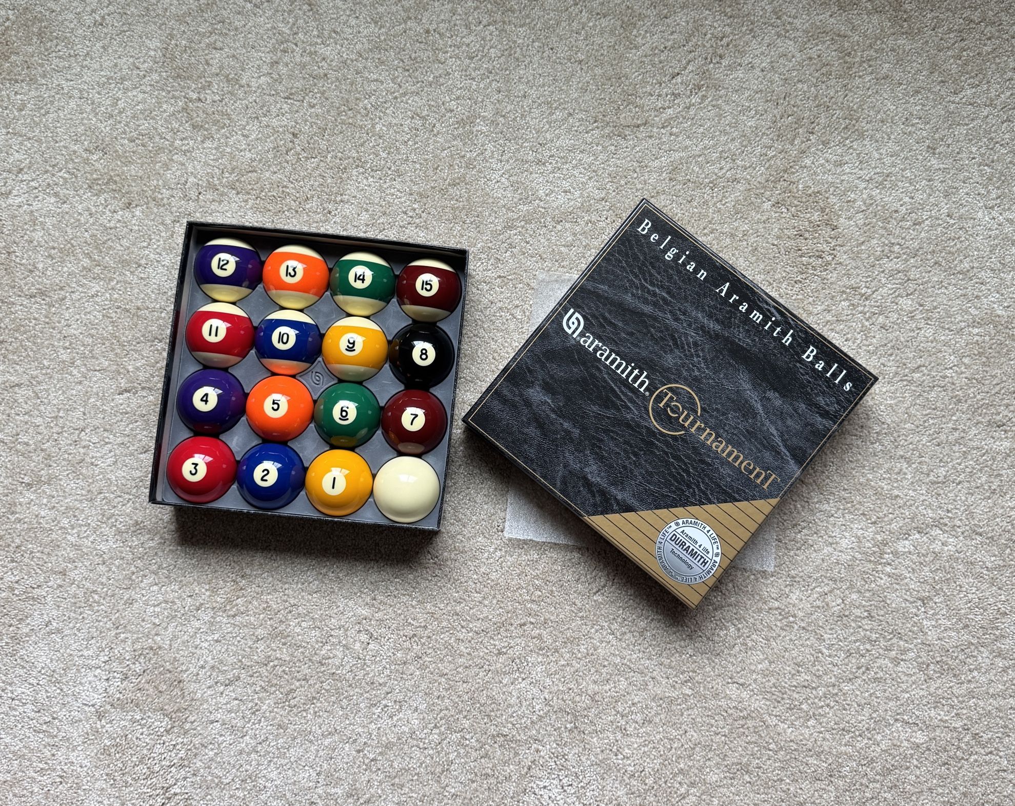 Aramith Pool Balls, New