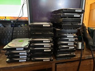 120GB, 250GB, & 320GB 3.5” hard drives