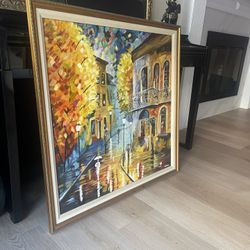 Oil Painting With Frame