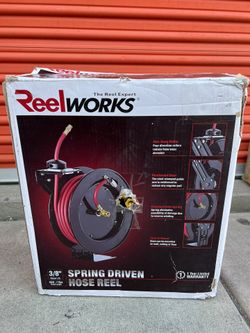 ReelWorks Retractable Air Hose Reel 3/8"