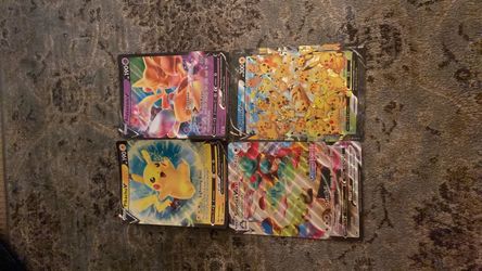 Pokémon Card 4JUMBO SIZED Ultra Rare Cards