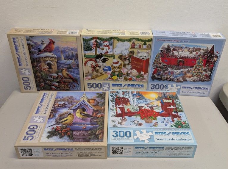 Christmas/Winter Puzzle Bundle