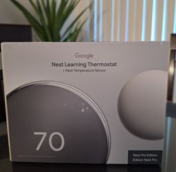 Google NEST 4th Gen + Sensor