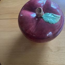 Apple Cookie Jar