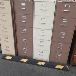4 Drawer Filing Cabinets $25 Each