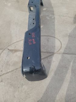 11'-18'ram 1500 Rear Bumper With Holes For Sensors