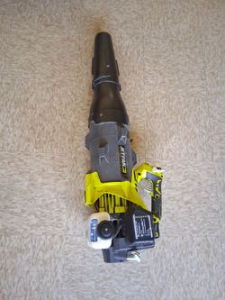 Ryobi Cordless Leaf Blower gas