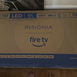 Brand New Unopened Box Insignia 4k 50” Fire Tv