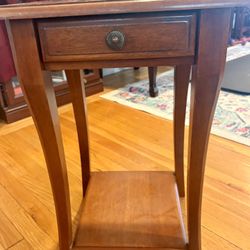 Wooden Table 26” x 16.5”