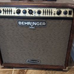 Behringer ACX450 Acoustic Guitar Amplifier 