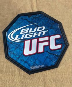 Epic UFC Octagon Bar Mirror Sign