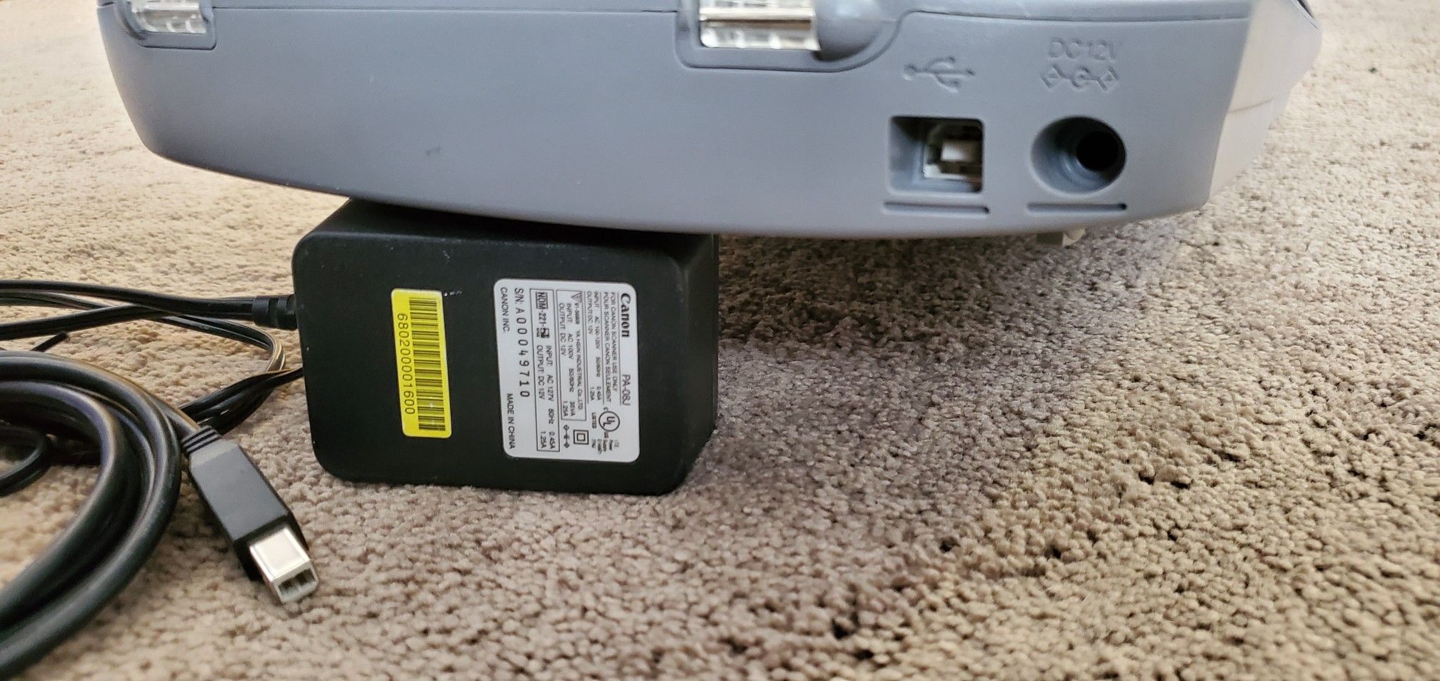 Canon Scanner (scans photo negatives too)