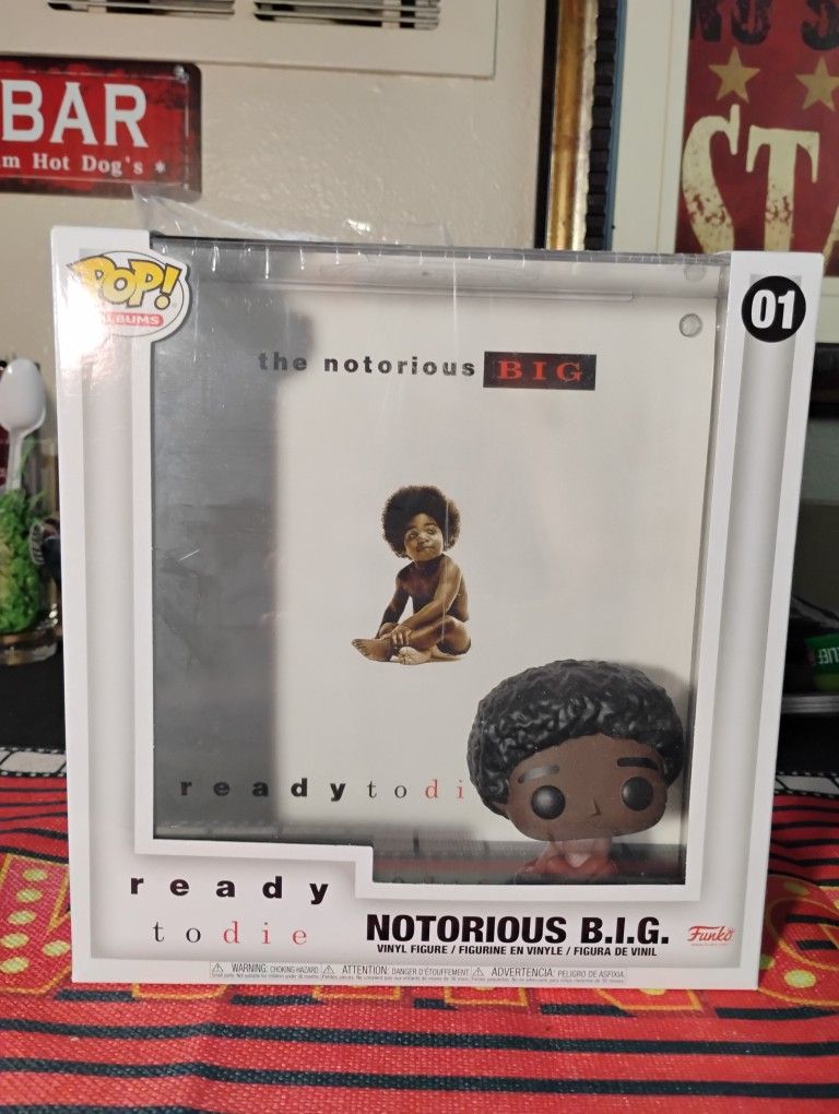 Funko Pop Albums Ready To Die Notorious B.I.G # 1