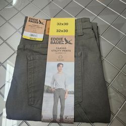 Eddie Bauer Canvas Utility Pants Classic Fit 32x30