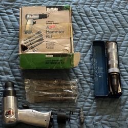 Air Hammer Kit + Manual Impact Driver (Tool Bundle)