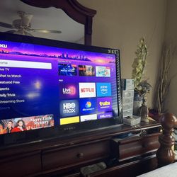 Tv And Roku stick Together 