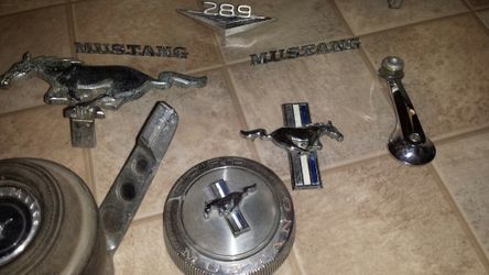 All matching 67 Fastback Mustang parts