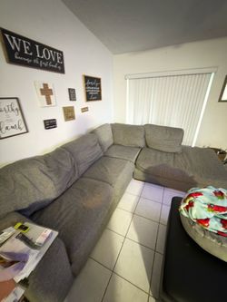 Grey couch