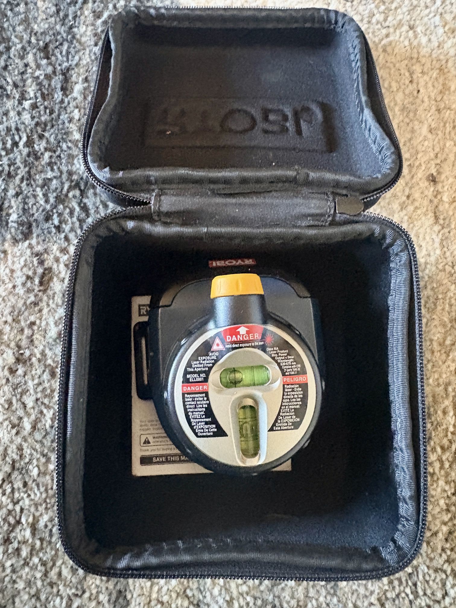 Ryobi Laser Level