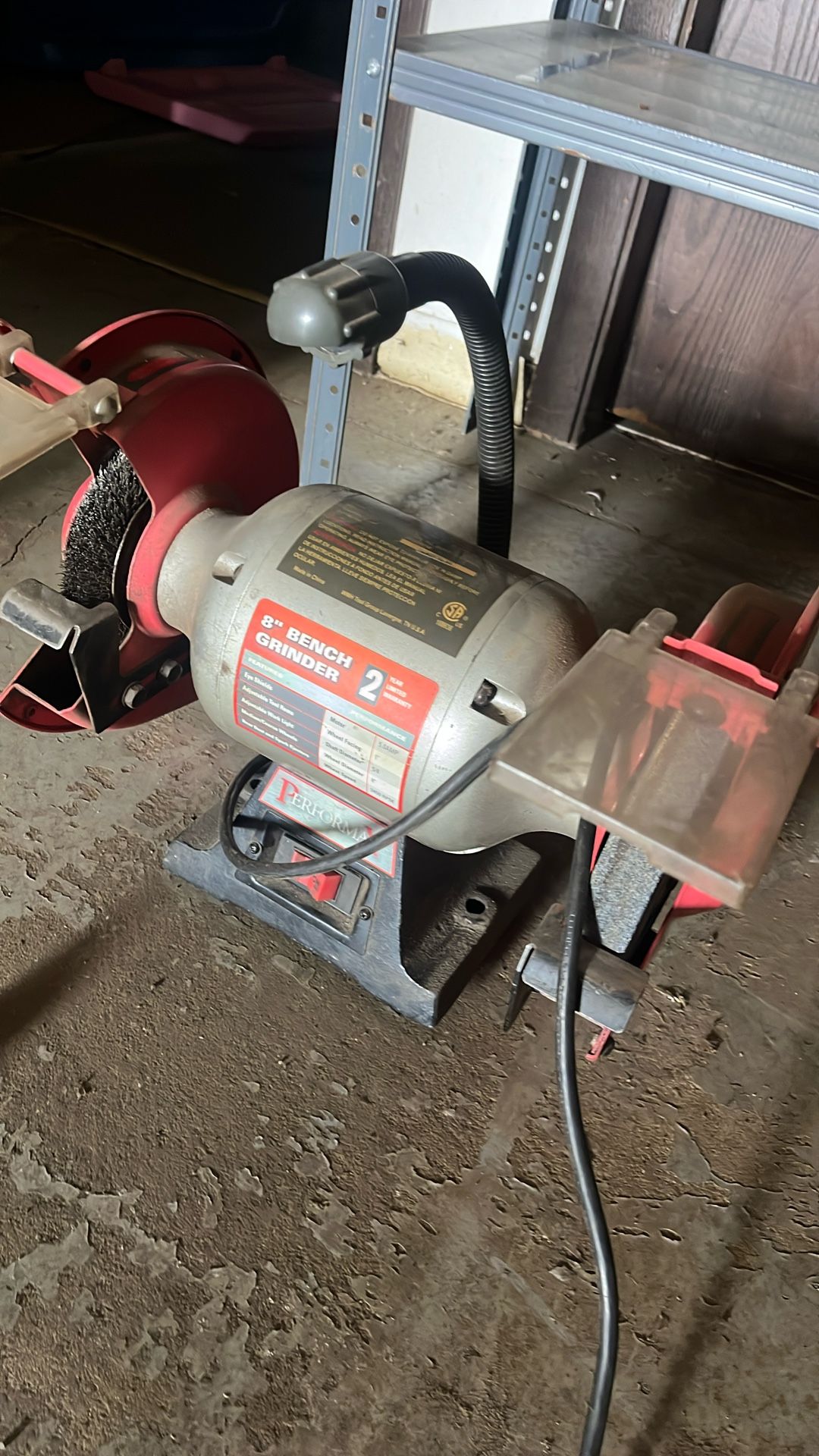 8 Inch Bench Grinder