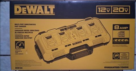 Dewalt multi port simultaneous fast charger