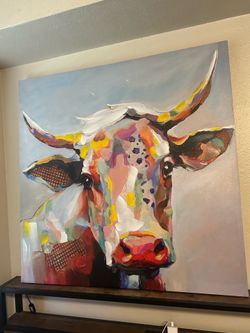 Dope cow painting