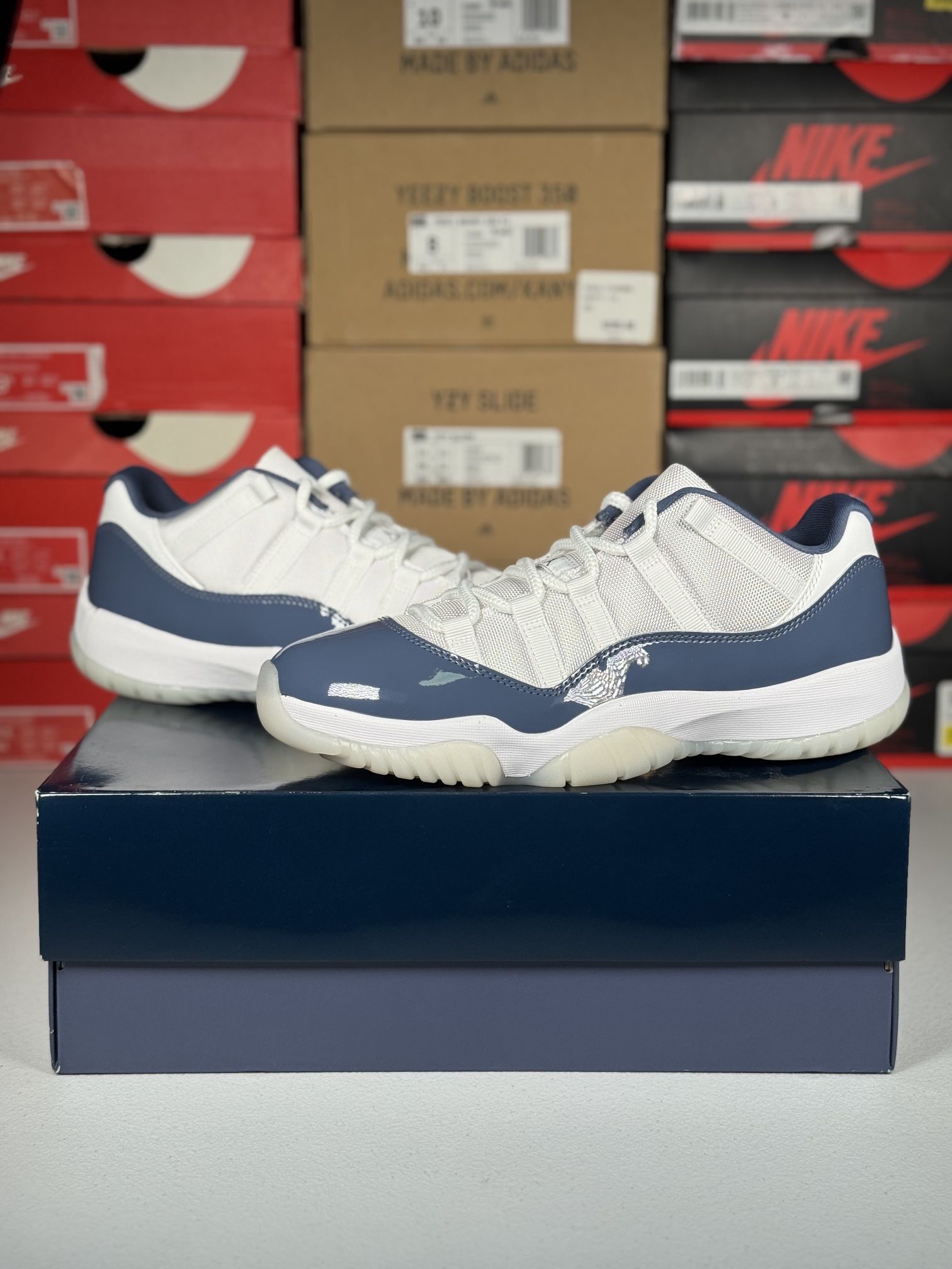 Diffused Blue Air Jordan 11 Retro Low Red Nike Air Jordan 11 Retro