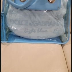 Dolce & Gabbana Authentic Clear Beach Tote