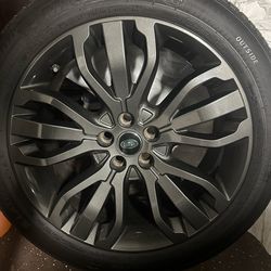 2013-2017 Range Rover OEM 21” Wheels & Michelin Tires - Set of 4 - No Curb Rash