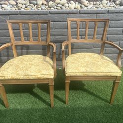 Drexel Arm chairs (2) Vintage Mid Century