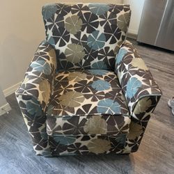 Upholstered Cushioned Chair