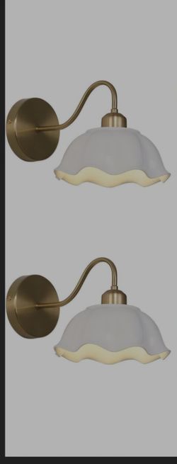 Magiroz Mid Century Modern Single Gold Wall Sconce Industrial Vintage Wall Mount Light Fixture Simple Rustic 1-Light Antique Brass Wall Sconce with Wh