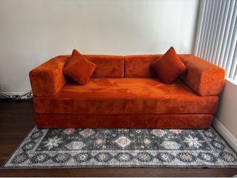 Corduroy Convertible Couch