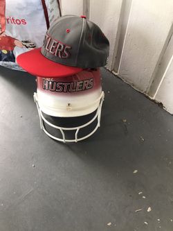 Softball helmet med