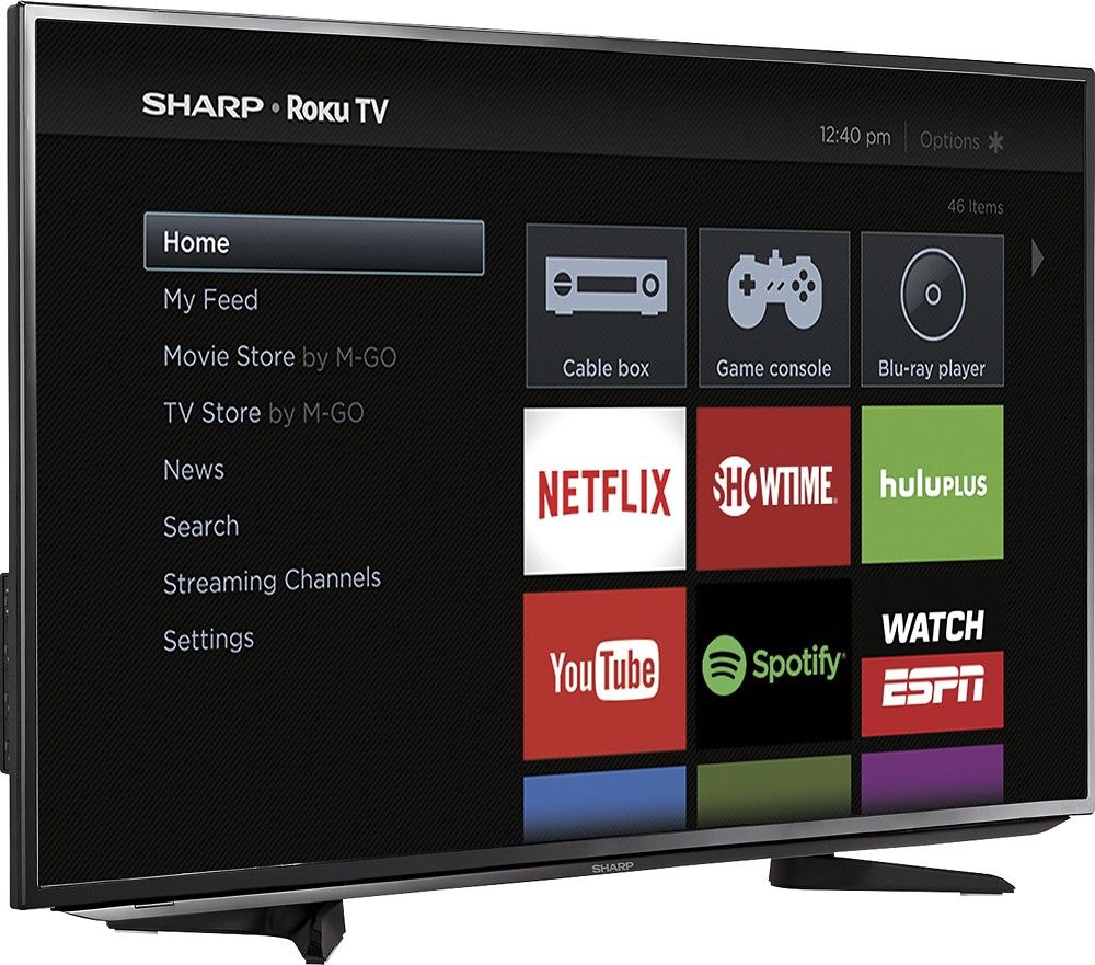 Sharp 43" Class - LED 1080P - Smart - HDTV ROKU TV