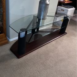 Glass Tv Stand 