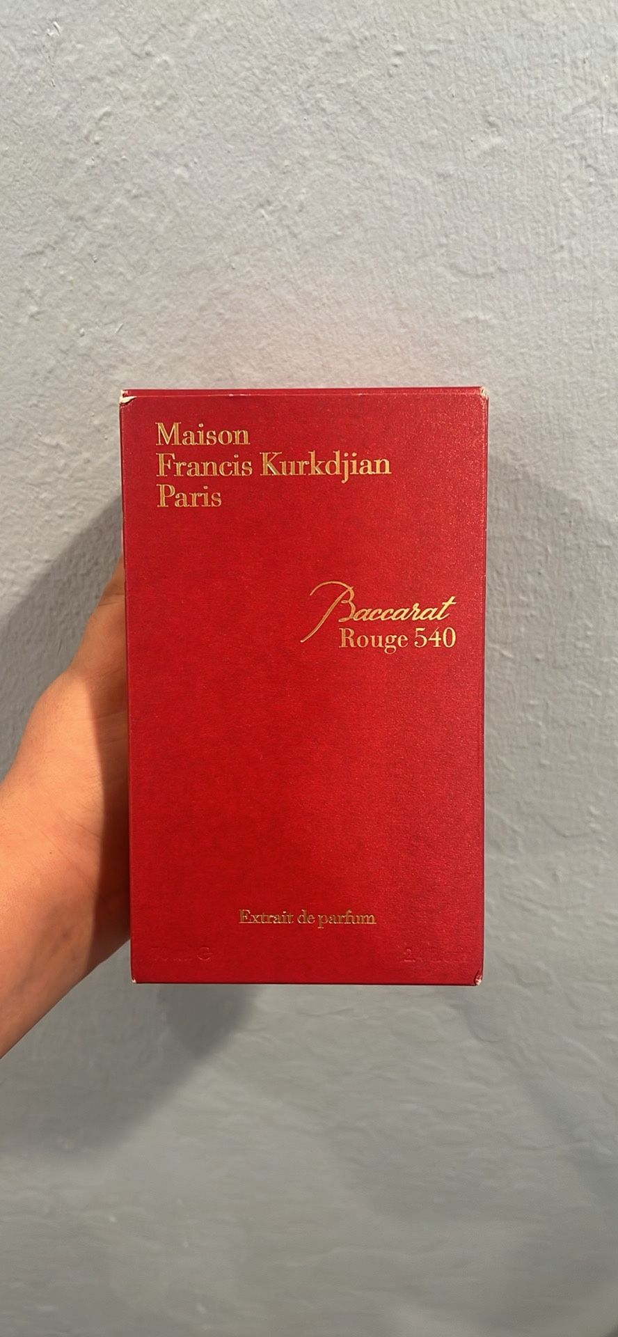 Baccarat Rogue 540