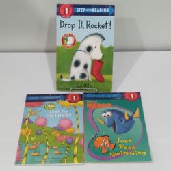 3 Step Into Reading Books (Step 1)