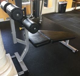 Like New Magnum Commercial Decline /Abdominal Weight Bench