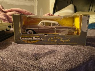 American Muscle collector Edition 
1958 Chevy Impala
1:18 scale limited edition